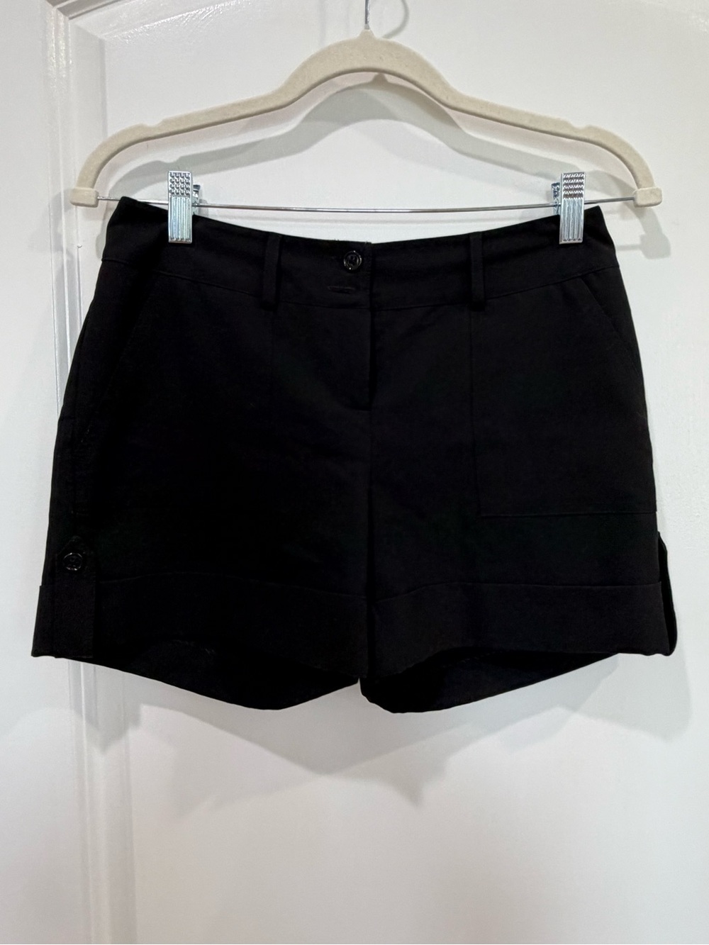 White House Black Market Black Tailored Shorts